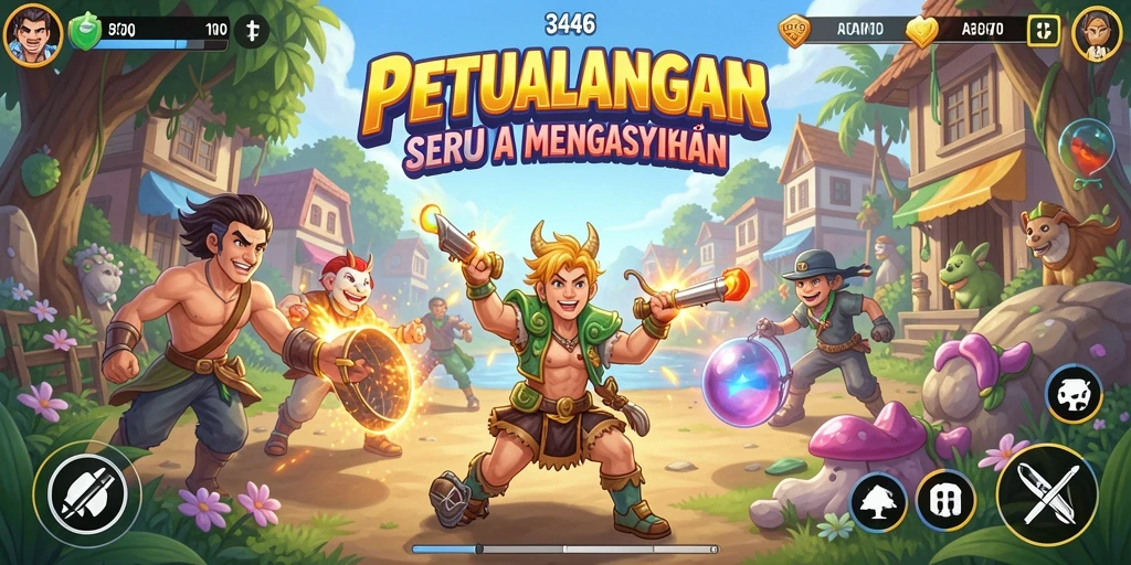 Screenshot utama 3446 menampilkan gameplay seru yang memikat.