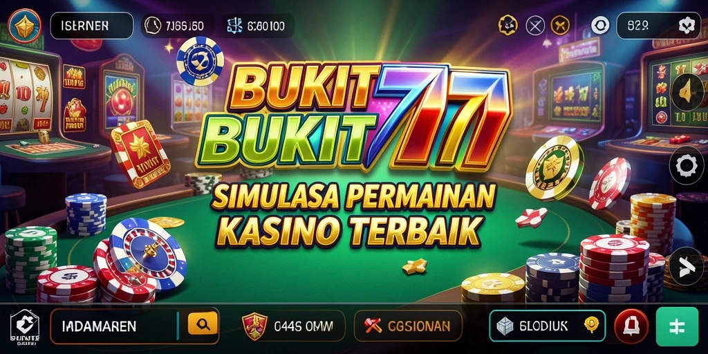 Tampilan gameplay BUKIT777 yang menegangkan dan menarik.