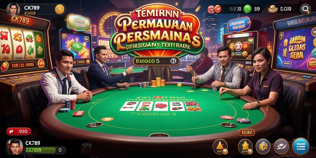 Tampilan gameplay CK789 yang menarik dan penuh warna.