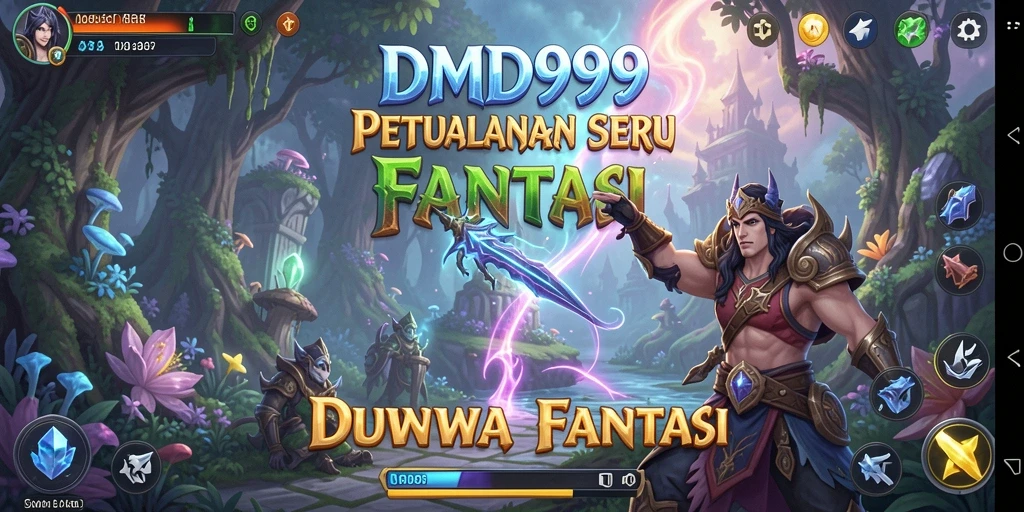 Tangkapan layar gameplay DMD999 menampilkan aksi petualangan yang mendebarkan.