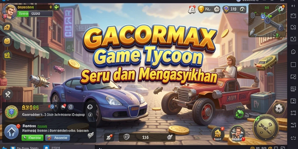 Tampilan menawan dari gameplay GACORMAX yang seru.