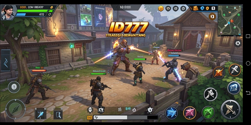 Tampilan gameplay menarik dengan strategi mendalam