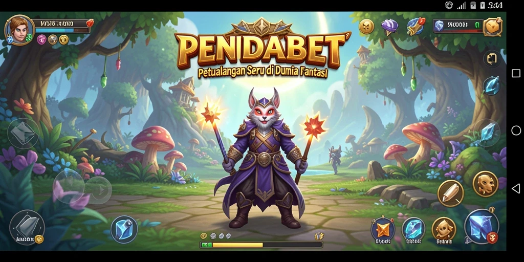 Tampilan seru gameplay RPG di PENIDABET.
