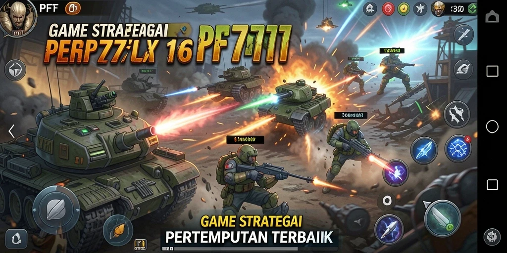 Tampilan gameplay SLG yang mendebarkan dan penuh strategi.
