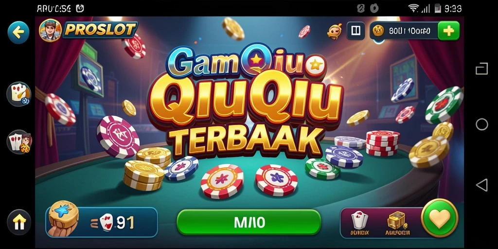Tampilan gameplay menarik di PROSLOT dengan atmosfer QiuQiu.